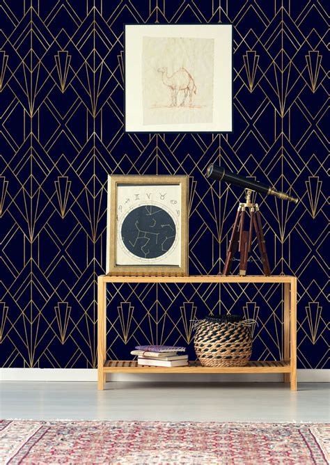 navy blue wallpaper removable.